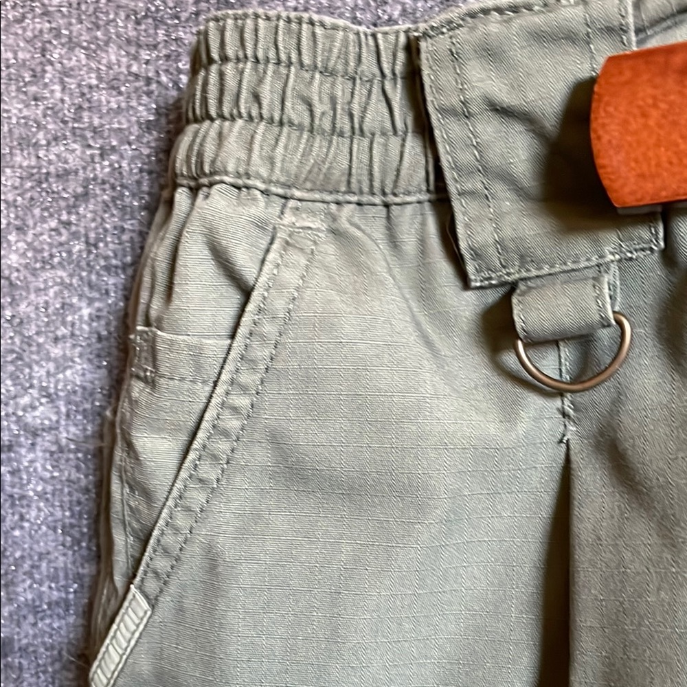 Rustic Ridge Olive Cargo Pants - Picture 5 of 10